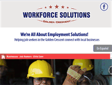Tablet Screenshot of gcworkforce.org